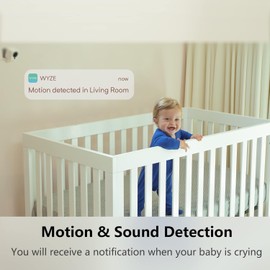 Cam V3 Smart Home Security Camera, Indoor/Outdoor Use, 1080p Plug-in, Color Night Vision, Motion Detection, Two Way Audio, Compatible with Alexa, Google Assistant, 256GB SD Card