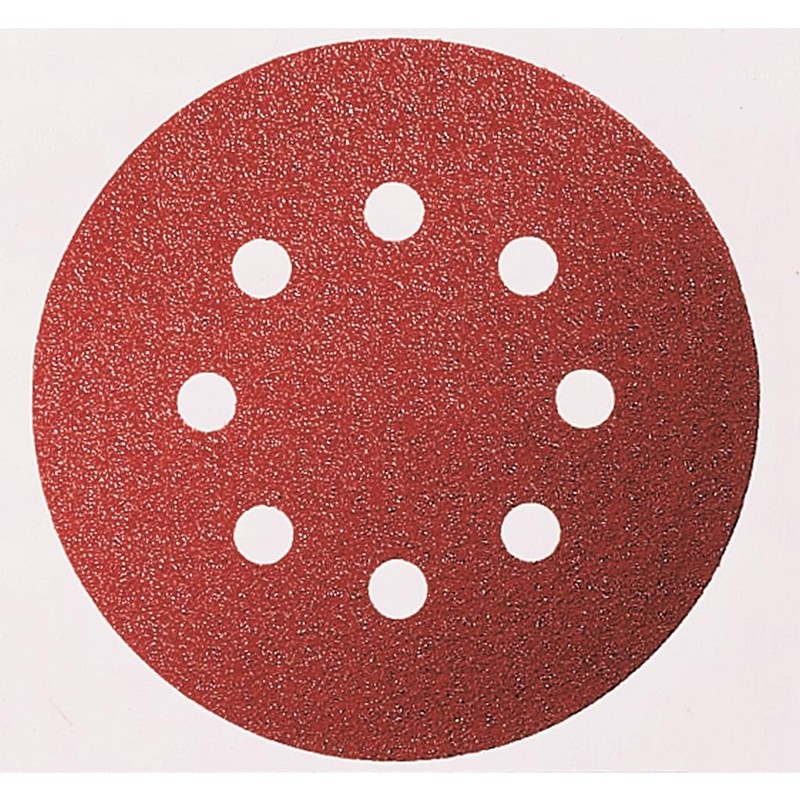 Bosch Klett 5 x Schleifpapier Exzenterschleifer 125 mm Red Wood