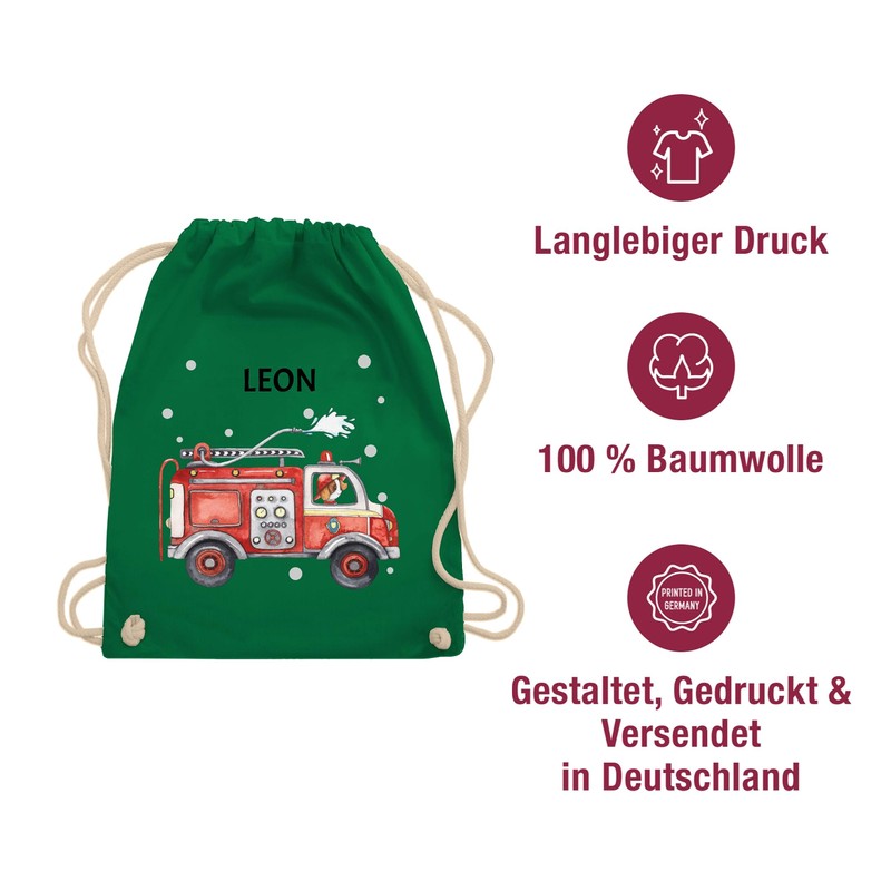 Geschenk mit Namen personalisiert by Shirtracer - Gym Bag Backpack