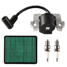 Ignition Coil Compatible with Honda MTD GCV160 GCV190 GCV135 GC160 GC190 GC135 135cc 160cc 187cc Lawn Mower Replace 30500-Z0J-004 30500-ZL8-004 with Air Filter Spark Plug