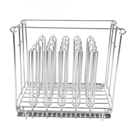 Weighted Sous Vide Rack,Stainless Steel Sous Vide Rack Adjustable Dividers Divider Improved Vertical Mount Stops Wobbling Stainless Steel Dividers for Cooking Steak Lamb Pork Fish