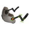 GREEN DEVIL Replacement Integrated Clear/Coloured Visor, Compatible with Mervex Vent