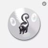 Unbranded Skunk Animal | 4'' X 4'' Round Decorative Magnet