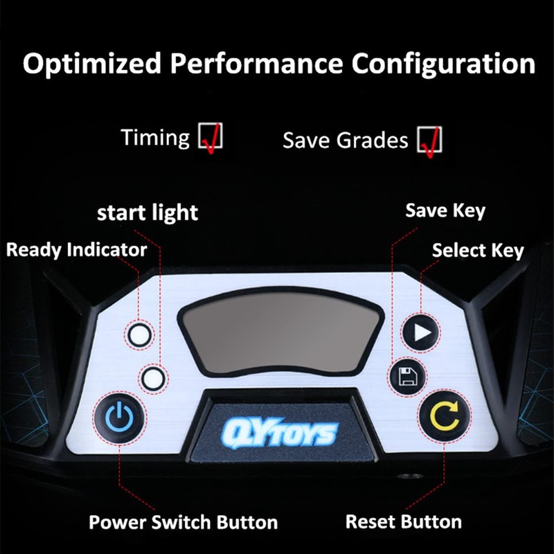 YUXUE Speed Cup Timer, Touch Control Professional Timer Machine with