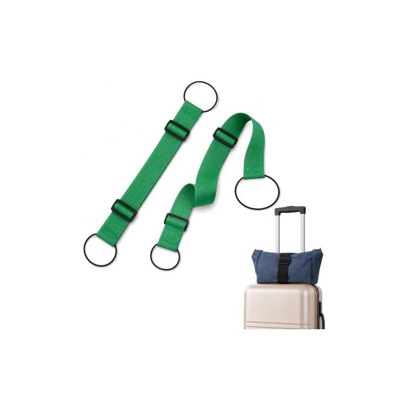 2 Correas Conectoras para Equipaje, Ajustables de 26 a 40