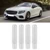 KIMISS 4 pieces car door lock pin knob cover fit