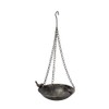 Cute Antique Brown Hanging Bird Bath