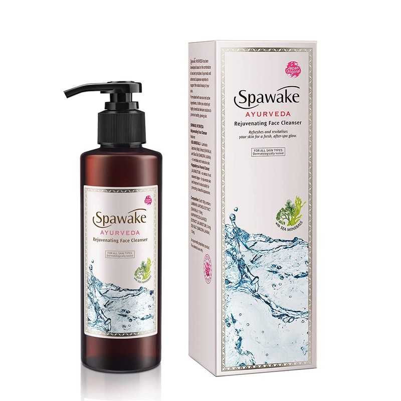 Spawake Ayurveda Rejuvenating Face Cleanser, Face Wash, 190ml