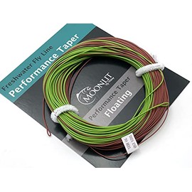 Moonlit Performance WF Taper Floating Fly Line (Olive & Brown, 3wt Line)