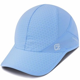 GADIEMKENSD Sport Cap,Soft Brim Lightweight Runn Hat Quick Dry Mesh Sport Caps Breathable Baseball Cap Cooling Portable Sun Hats for Men and Woman Performance Cloth Workouts and Outdoor Sky Blue