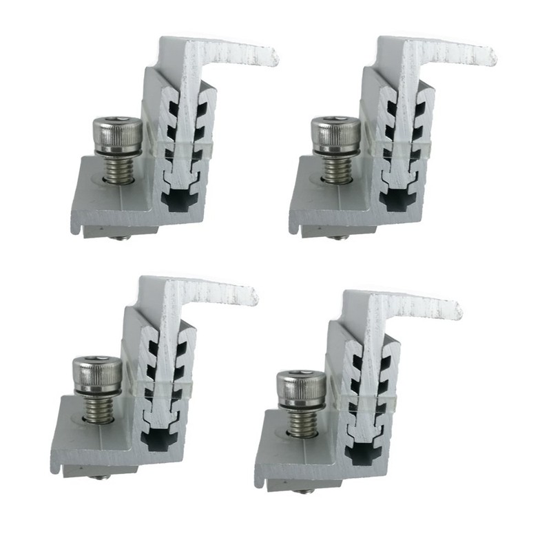 Smarkey Solar Panel Assembly Mounting Z Bracket Kits 4 Units