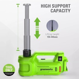 Greenworks 24V Battery Car Jack 3T Max Loading
