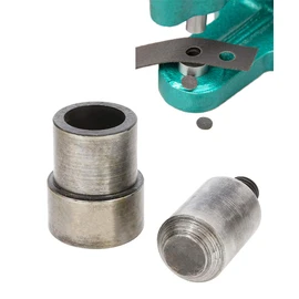 12mm (1/2 inch) Punching Die for Hand Press Grommet Machine Eyelet Hole Punch Tool Flat Head, for Material Thicker Than 10mm
