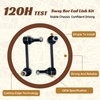 Chassora K750578 K750579 2PC Front Stabilizer Sway Bar End Link