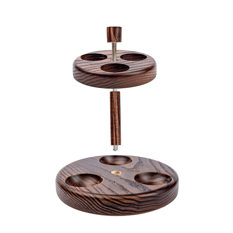 Dr Watson Wooden Pipe Stand for 3 Smoking Pipes -