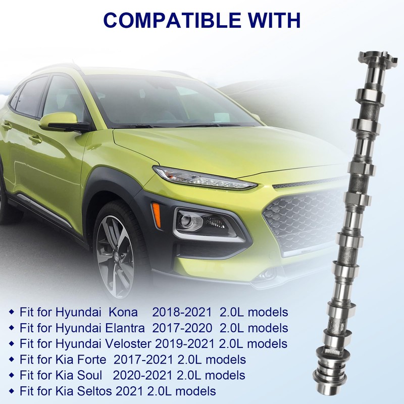 24200-2E074 Upgraded Exhaust Camshaft with 2.0L Engines Replace 24200-2E084