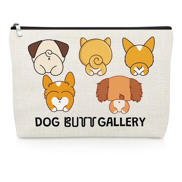 Dog Makeup Bag Pet Gifts for Women Dog Lovers Pet