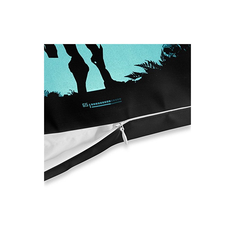 Void Heroic Samus Kapa Cushion Cover Outdoor Indoor Metroid Nes