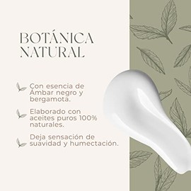 LOREDANA | Crema Corporal Ámbar Negro Y Bergamota | Ayuda A Hidratar, Humectar Y Tiene Antioxidantes Que Oxigenan La Piel | Da Frescura A La Piel | Li