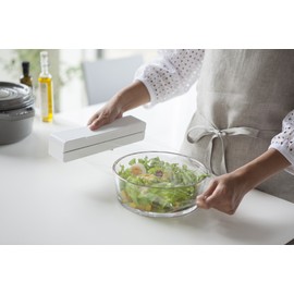 Yamazaki Industries Magnetic Wrap Case for 8.7 inches (22 cm), Aqua White 3239