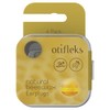 Otifleks Natural Beeswax Earplug Pair, Yellow 4 count, Pack of