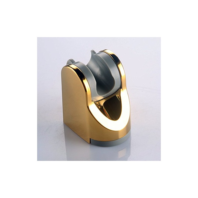 Skybath Gold Adjustable Shower Head Holder Bracket Wall Mounted For