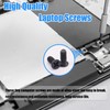 Bemaka 360Pcs Laptop Screws Notebook Computer Tiny Screw Kit 12