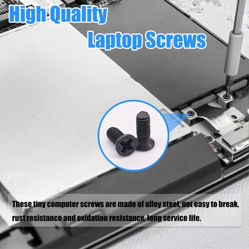 Bemaka 360Pcs Laptop Screws Notebook Computer Tiny Screw Kit 12