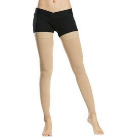 Socks for Women Thigh High Open Toe,A pair of socks Best for DVT, Varicose Veins, Relief Shin Splints,Edema (Skin, M)