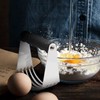 Stainless Steel Pastry Cutter,Pastry Blender and Dough Scraper,Professional Bladed Dough