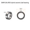 uxcell SMR128-2RS Miniature Hybrid Ceramic Ball Bearing 8 x 12