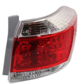 Carlights360 For 2011-2012 Toyota Highlander Tail Light Assembly Passenger Side DOT