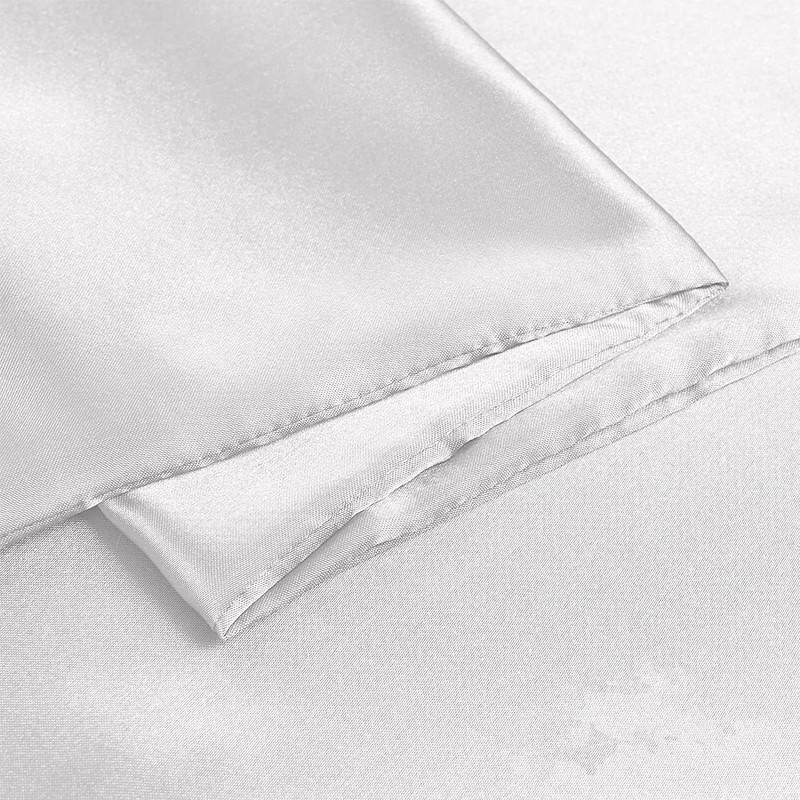 2 Pack Silky Pillowcase -Real Silk Pillowcase for Women Men