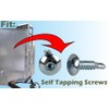 Trailer Exterior Self Tapping Screws OEM #10 x 3/4 Enclosed