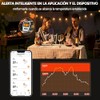 Inalámbrico Termómetro Carne, Termómetro Digital Cocina con 4 Sondas,Meat Thermometer