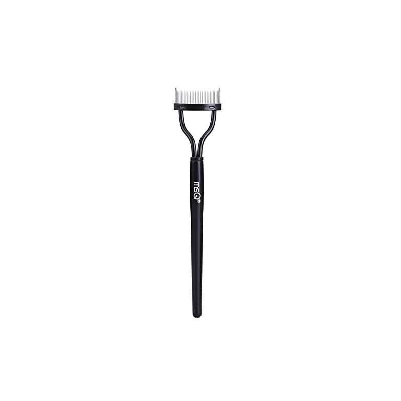 MSQ - cepillo para polvo para cejas con rizador de
