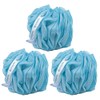 Bodylife Exfoliating Bath & Shower Body Puff/Scrunchie/Buffer Kingfisher Blue &