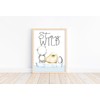 Stay Wild Watercolor Arctic Animals Nursery Unframed Print Cute Polar