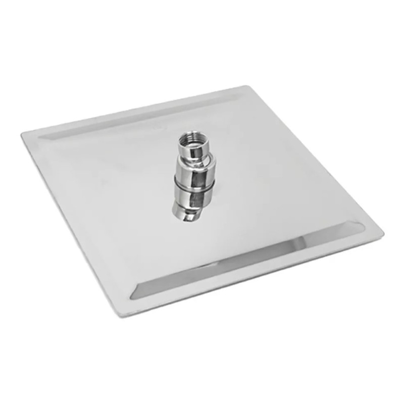 IML Kit Regadera Cuadrada Lluvia Moderna Con Tubo 40cm Lujo