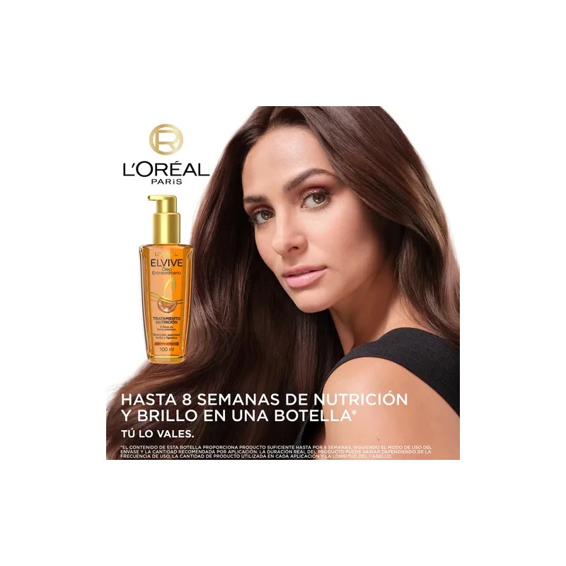 Aceite Capilar L'oréal Paris Elvive Óleo Extraordinario 100m