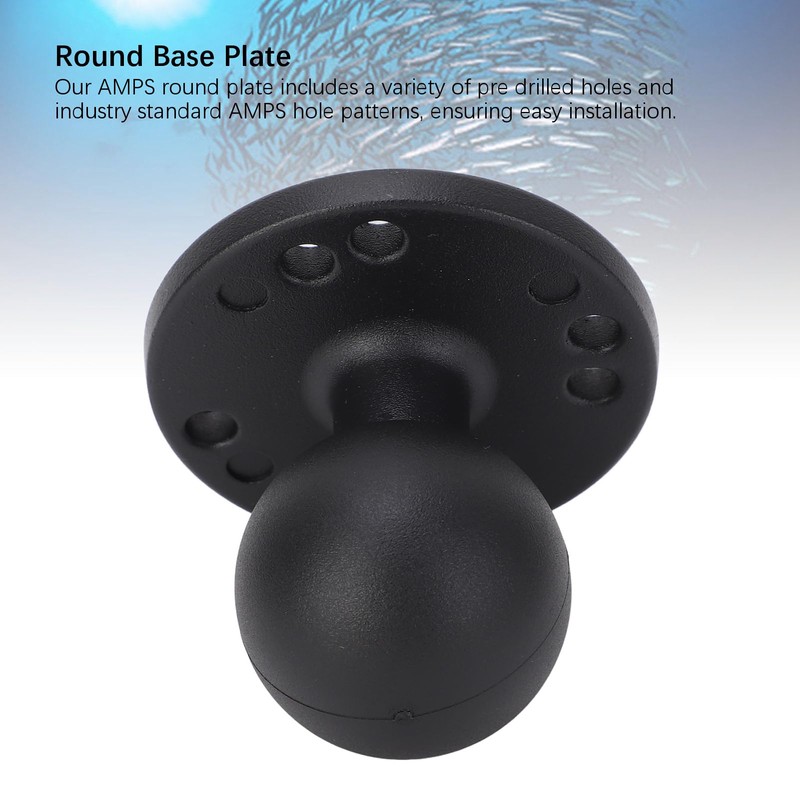 1.5in Ball Mount, Universal Electronic Device Mounting Base with AMPS