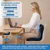 XZdream Seat Cushion, Office Chair Cushion with Lumbar Support Pillow,