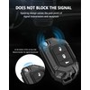 YONUFI Key Fob Cover for Jeep Key Case Full Protector