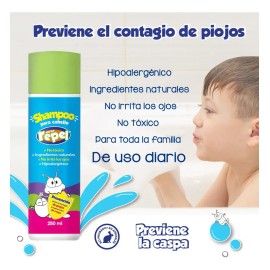 Shampoo Antipiojos Sure Repel Aceite De Árbol De Té Pack2