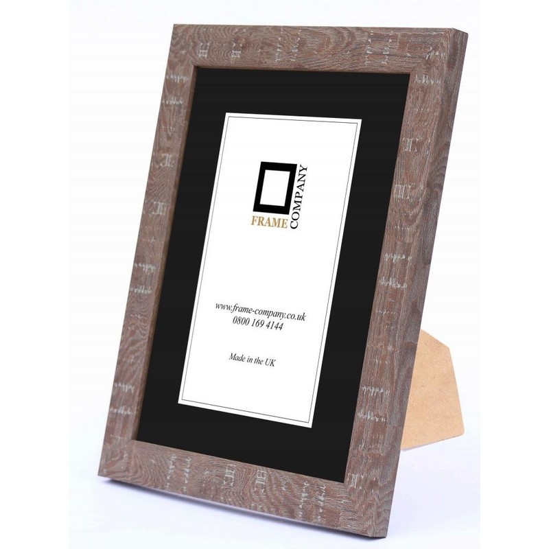 Frame Company Blackmore Range Picture Photo Frame, Rustic Brown, 8X6-Inch