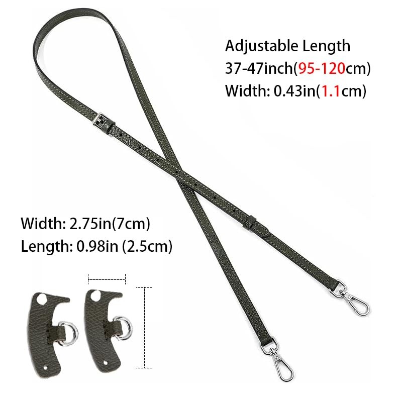 [Gastinsave] Wallet Strap Replacement Leather Handbag Crossbody Shoulder Strap Adjustable