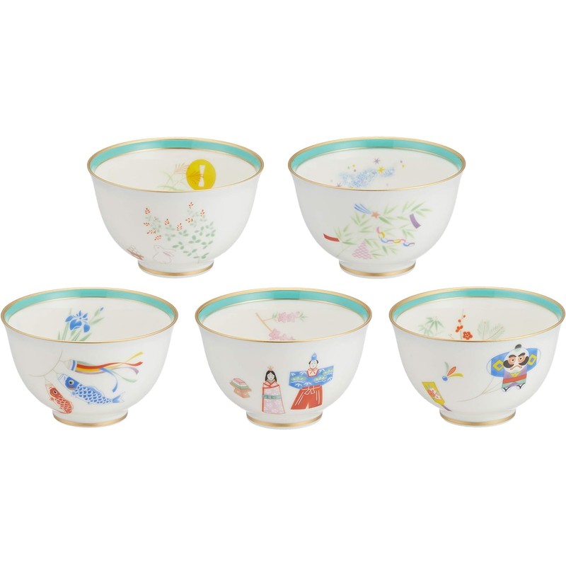 Koransha IB576-CCG Tsukigoyomi Tea Cup Set