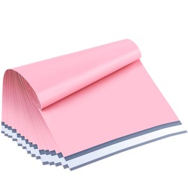 UCGOU Poly Mailers 19x24 Inch Light Pink 100 Pack Extra Large Shipping Bags Strong Thick Mailing Envelopes Self Seal Adhesive Waterproof and Tear Proof Boutique Postal for Clothing,Quilt and More