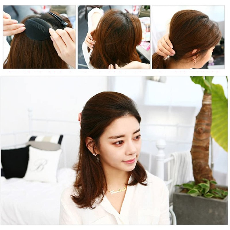 2 Pairs Black Sponge Bump IT UP Volume Hair Base