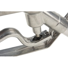 GPI Fuel Nozzle - 1" NPT Manual Fuel Nozzle - Straight Spout for Leaded Gasoline, Kerosene, Diesel